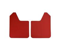 Mudguards Front Rear Fender Mudflaps Rally Sport Universal Splash Guards For Car SUV Pickup Van Truck Fender Mudflaps(2pcs-set Red)