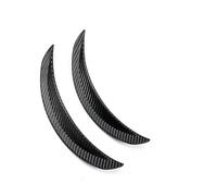 Mudguards Universal Car Fender Wheel Eyebrow 2PCS Arch Trim Styling Protector For Peugeot 206 207 For Golf 6 7 For Passat B8 Mud Flaps(25CM)