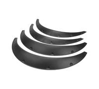Mudguards Universal Fender Wheel Eyebrow 4Pcs ABS Flexible Mudguards Wide Body Arches Car Accessories Mud Flaps
