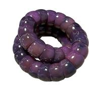 MUDI Bracelet, Natural Bodhi Seed Bracelets Zen Fidget Stretch Bracelets Alleviate Anxiety Stress Protection Healing Stretch Bracelet Fingertip Rotation Sensory Beaded Good Luck Jewelry for Women Men