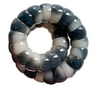 MUDI Bracelet, Natural Bodhi Seed Bracelets Zen Fidget Stretch Bracelets Alleviate Anxiety Stress Protection Healing Stretch Bracelet Fingertip Rotation Sensory Beaded Good Luck Jewelry for Women Men