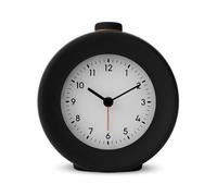 mudita Bell 2 Alarm Clock Analog with Minimized Blue Light - Minimalist Offline Alarm Clock, E Ink Screen - 10 Melodies, Relaxation Sounds, Nature Sounds - Black