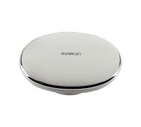 MUDOR Exquisite Contact Lens Case - Mini Contact Lens Travel Kit Box Holder Container Includes Remover Tool with Tweezers and No Leak Contact Case Organizer for Soft & Hard Lens (White)
