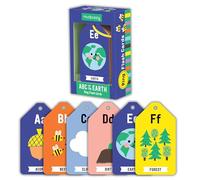 Mudpuppy ABC of the Earth Ring Flash Cards: Alphabet Learning Cards for Kids, Ages 1+