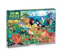Mudpuppy Animals Of The World - 100 Piece Jigsaw Puzzle With Colorful And Fun Illustrations of Animals For Children Ages 5 And Up