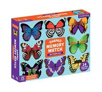 Mudpuppy Butterflies Shaped Memory Match