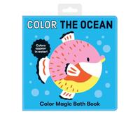 Mudpuppy Color the Ocean Color Magic Bath Book Mudpuppy Multicolor