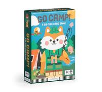 Mudpuppy Go Camp! - Camp Version of Classic Kids Go Fish Card Game with Cute Illustrations of Animal Campers for Children Ages 4 and Up, 2-4 Players