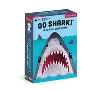 Mudpuppy Go Shark Card Game Game Book Mudpuppy Multicolor