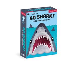 Mudpuppy Go Shark Card Game Game Book Mudpuppy Multicolor