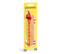 Mudpuppy Hot Dog - Paper Bookmark Featuring Adorable Hot Dog Artwork for Readers of All Ages