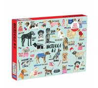 Mudpuppy, Hot Dogs A-Z Jigsaw, Jigsaws & Puzzles, Dogs, Gift