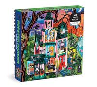 Mudpuppy Monster Mansion - 500 Piece Family Jigsaw Puzzle Featuring Bold and Spooky Illustrations of A Haunted Mansion Filled with Goblins Ghouls and Monsters (Amazon Exclusive)