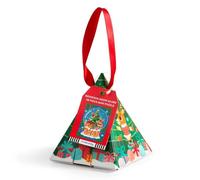 Mudpuppy Reindeer Snow Globe 48 Piece Mini Puzzle Ornament Jigsaw Book Mudpuppy Multicolor