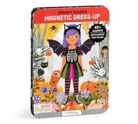 Mudpuppy Spooky Season - Magnetic Dress Up Game with Illustrated Halloween Scenes Including 2 Spooky Characters and Over 40 Mix and Match Magnets Perfect For Travel
