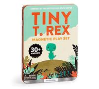 Mudpuppy Tiny T.Rex - Magnetic Play Set Including 2 Illustrated Tiny T-Rex Themed Background Scene And 40+ Mix And Match Magnets