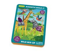 Mudpuppy Wild Mix-Up Magnetic Build-It