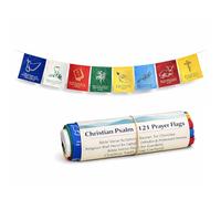 Mudra Crafts Christian Psalm 121 Prayer Flags Bible Verse Scripture Banner