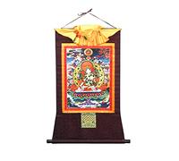 Mudra Crafts White Tara Extra Large Tibetan Thangka Buddha Wall Art