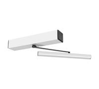 Mudshape Remote Control Automatic Door Opener Kit, Automatic Flat Door Motor, Suitable for Offices, Hospitals, Nursing Homes, Banks, Hotels, Apartment Buildings, Warehouses (Silver, Black)