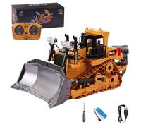 Mudsterz Command The Site Conquer The Dirt, Mudsterz Trucks, 2.4ghz Remote Control Construction Vehicle Set, Alloy Material,with Cool Lights and Sounds, For Boys Birthday Gift (#d)