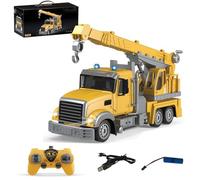 Mudsterz Command The Site Conquer The Dirt, Mudsterz Trucks, 2.4ghz Remote Control Construction Vehicle Set, Alloy Material,with Cool Lights and Sounds, For Boys Birthday Gift (#f)