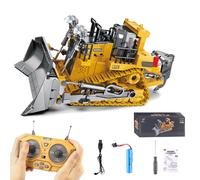 Mudsterz Excavator Command the Site Conquer the Dirt, 2.4ghz Remote, Alloy Material, Mudst-Erz Trucks, Rc Excavator with Cool Lights Sounds, Remote Control Excavators, Rc Construction Vehicles (#D)