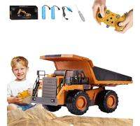 Mudsterz Excavator,Mudsterz Command the Site. Conquer the Dirt,2025 New 2.4ghz Remote Control Construction Vehicle Set,Alloy Material,With Cool Lights and Sounds,Every Dig Becomes an Adventure (#B)
