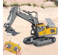 Mudsterz Excavator, Mudsterz Trucks Command The Site Conquer The Dirt, Alloy Material Remote Control Excavators With 360 Rotation, Create Your Own Mini Construction Site