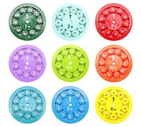 Muduolu Math Fidget Spinners, 9Pcs Educational Math Fact Learning Toys for Kids, Addition Subtraction Multiplication Practice Game, Stress Relief Fidget Tools