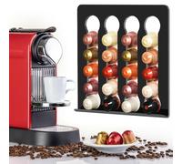 Mudvime Magnetic Coffee Pod Holder for Nespresso OriginalLine - Accepts 40 Pods, Perfect for Small Kitchen, Apartment, Office
