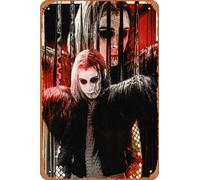 Muecddoa Ghostemane Anti-Icon Poster Retro Metal Tin Sign Wall Decor Funny Vintage Tin Sign Art Wall Decor Plaque Poster for Music Cafe Bar Restaurant Supermarket Shop Film Best Gifts Idea 8x12 Inches