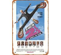 Muecddoa Metal Sign Movie Poster The Naked Gun 2 1/2: the Smell of Fear (1991) Wall Art Decor Tin Sign - 8 x 12 inches