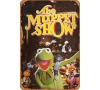 muecddoa Metal Wall Tin Sign - The Muppet Show Celebrity Poster - Retro Gift for Man Cave, Bars, Cafes - Vintage Art Decoration - 8"x12"