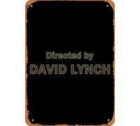 Muecddoa Movie Classic Poster Metal Sign Directed by David Lynch Movies And Tv Wall Art Decor Tin Sign-8x12inch