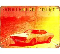 Muecddoa Movie Classic Poster Metal Sign Vanishing Point Poster Movie Posters Wall Art Decor Tin Sign-8x12inch, 8 x 12 Inch