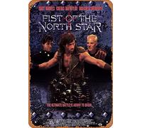 Muecddoa Movie Poster Classic Metal Sign Fist of the North Star (1995) Wall Art Decor Tin Sign-8x12inch