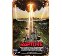 Muecddoa Movie Poster Classic Metal Sign Rapture (2014) Wall Art Decor Tin Sign-8x12inch