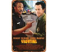 Muecddoa Movie Poster Classic Metal Sign Showtime (2002) Wall Art Decor Tin Sign-8x12inch