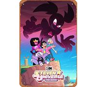 Muecddoa Movie Poster Classic Metal Sign Steven Universe: The Movie (2019) Wall Art Decor Tin Sign-8x12inch