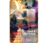 Muecddoa Movie Poster Classic Metal Sign The Necessary Death of Charlie Countryman (2013) Wall Art Decor Tin Sign-8x12inch
