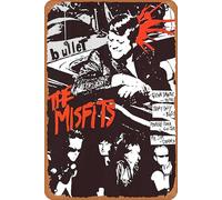 muecddoa Music Metal Posters The Misfits Bullet Album Cover Tin Metal Sign 8" X 12"