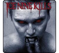 Muecddoa Retro Musical Metal Signs | Ice Nine Kills (The Predator Becomes The Prey) Album Cover Poster | Vintage Funny Man Cave Decor Tin Sign for Gift Home Bar Kitchen Pub Wall Decor Signs 12x12 inch