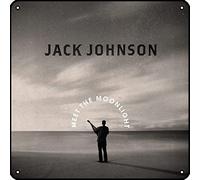 Muecddoa Retro Musical Metal Signs | Jack Johnson (Meet The Moonlight) Album Cover Poster | Vintage Funny Man Cave Decor Tin Sign for Gift Home Bar Kitchen Pub Wall Decor Signs 12x12 inch.