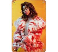 Muecddoa Retro Musical Poster Tin Sign KALI UCHIS Isolation Poster Print for Movie Home Bar Pub Garage Wall Decor Gifts Art 8x12 Inches Vintage Metal sign.