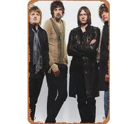 Muecddoa Retro Musical Poster Tin Sign KASABIAN Empire Poster Print for Movie Home Bar Pub Garage Wall Decor Gifts Art 8x12 Inches Vintage Metal sign.