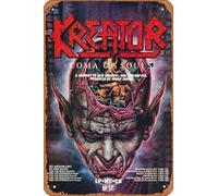 Muecddoa Retro Musical Poster Tin Sign KREATOR Coma Of Souls Poster for Movie Home Bar Pub Garage Wall Decor Gifts Art 8x12 Inches Vintage Metal sign.
