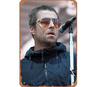 Muecddoa Retro Musical Poster Tin Sign LIAM GALLAGHER All You're Dreaming Of Poster for Movie Home Bar Pub Garage Wall Decor Gifts Art 8x12 Inches Vintage Metal sign.