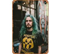 Muecddoa Retro Musical Poster Tin Sign POUYA Poster Print for Movie Home Bar Pub Garage Wall Decor Gifts Art 8x12 Inches Vintage Metal sign.