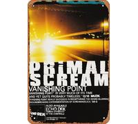 Muecddoa Retro Musical Poster Tin Sign PRIMAL SCREAM Vanishing Point Poster Print for Movie Home Bar Pub Garage Wall Decor Gifts Art 8x12 Inches Vintage Metal sign.